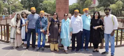 Tour Group at Jallianwala Bagh Memorial Amritsar