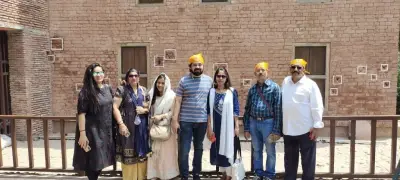Tour Group at historical site Amritsar