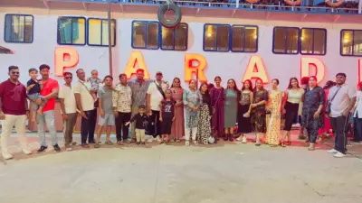 Tour Group on Cruise Boat Goa