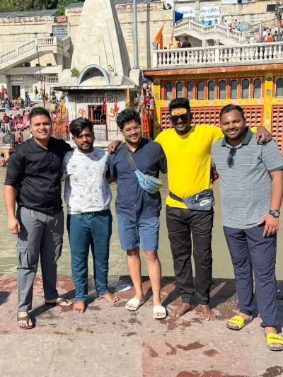Haridwar Ganga Ghats Group Photo