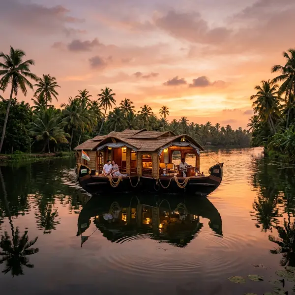 Alleppey Backwaters Houseboat South India Cover