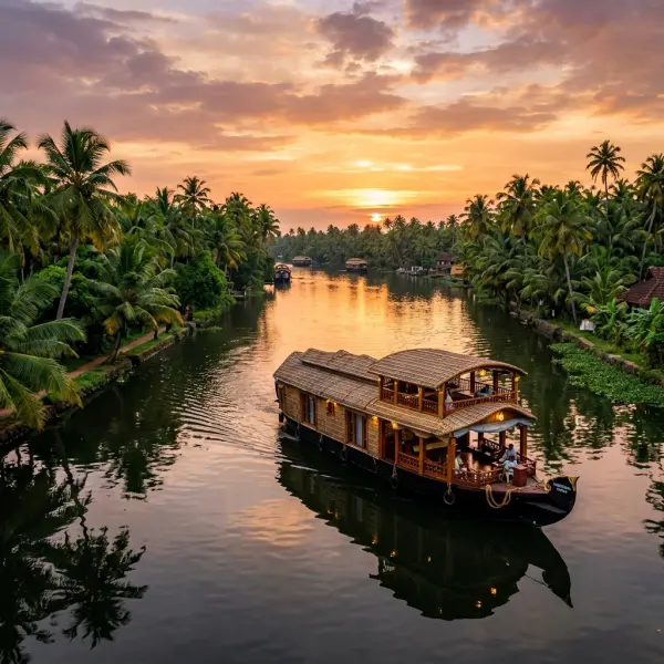 Kerala Thekkady Alleppey Madurai Kovalam Kanyakumari